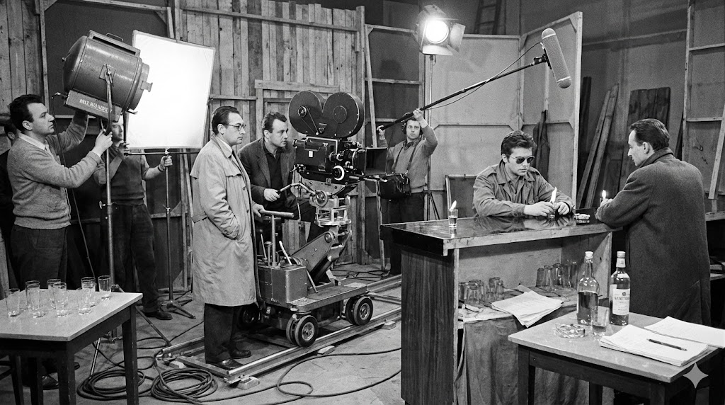 AI reconstructed backstage